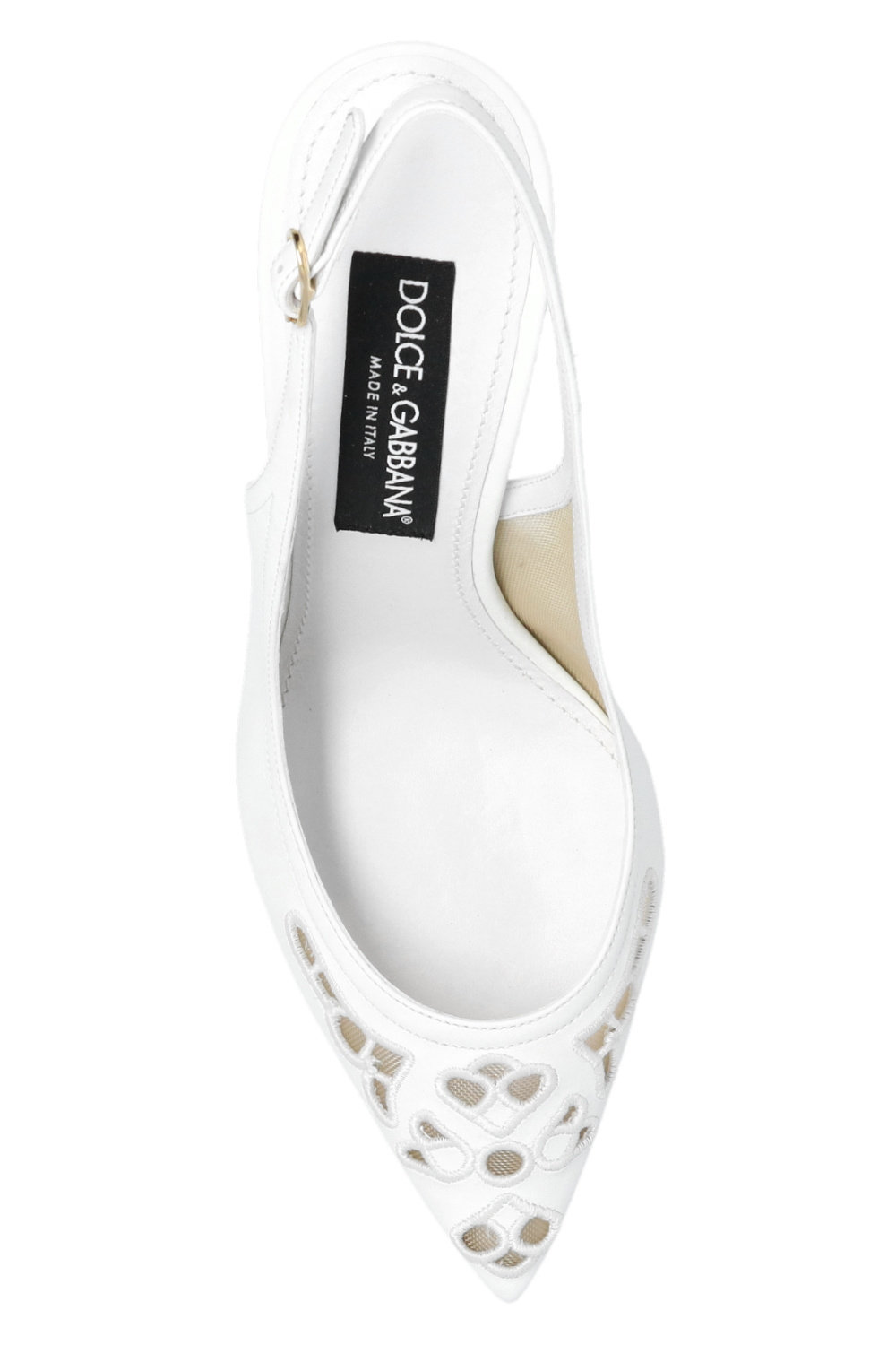 DOLCE & GABBANA ルシュトオフントゥスリンクハックサンタル Dolce & Gabbana Small Sicily Leather Top Handle Bag In White